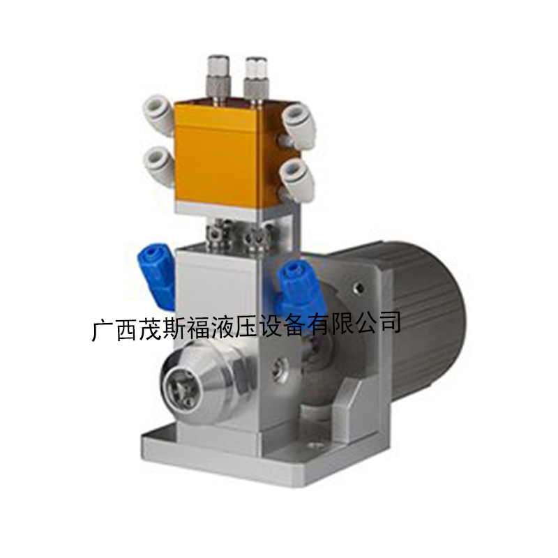 QLH-115復(fù)動(dòng)雙氣缸回吸式動(dòng)態(tài)攪拌雙液點(diǎn)膠閥 