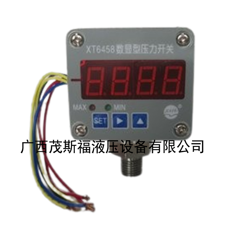XT6458數(shù)顯型電子壓力開關(guān) 